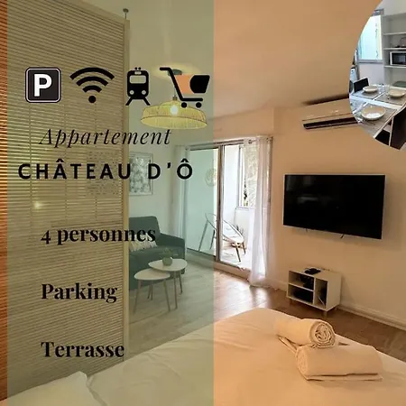 公寓 041 - Le Chateau D'o, 4pers, Parking, Proche Faculte De Medecine 蒙彼利埃